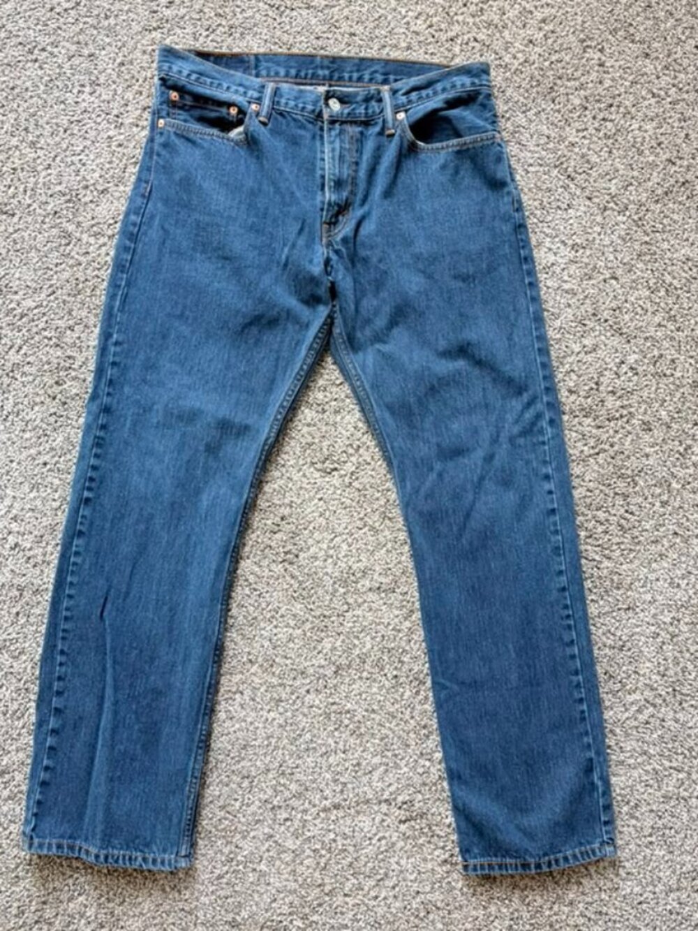 Levi’s 514 Straight Fit Jeans 34x32 Medium Wash Denim